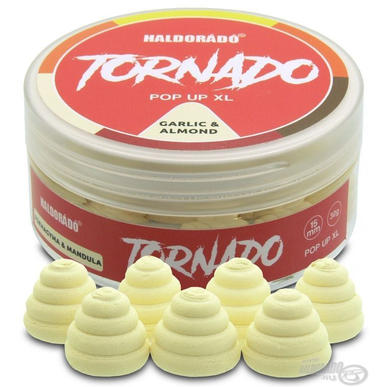 Haldorado – Tornado Pop Up Ajo y Almendra 15mm
