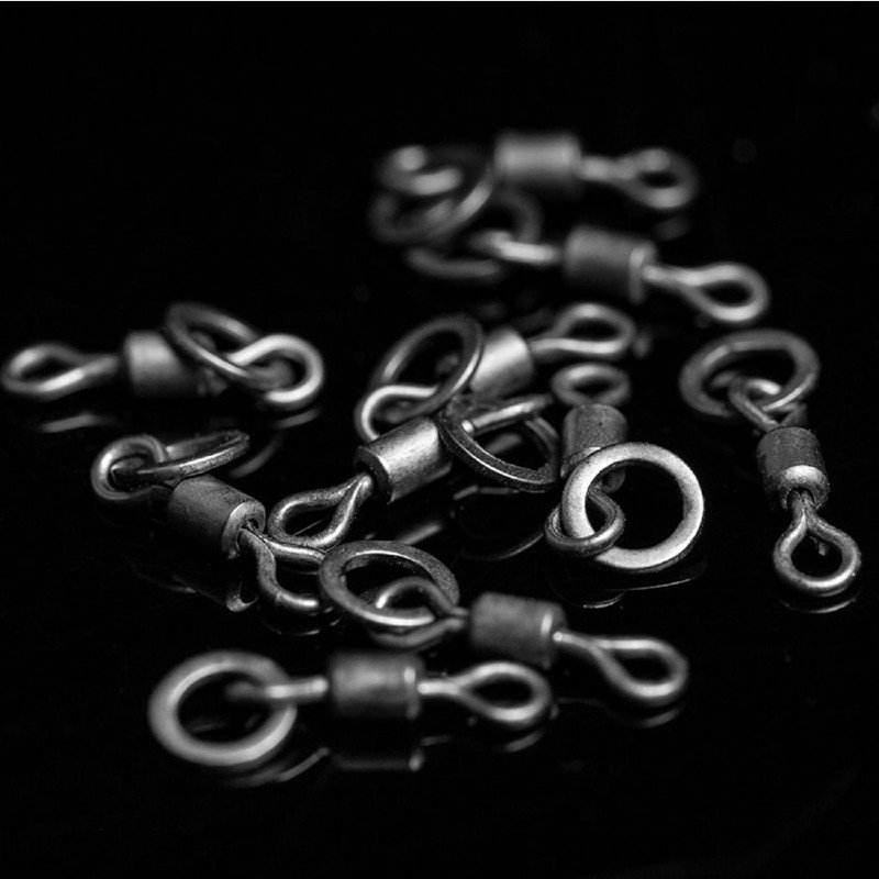 Ridgemonkey – RM-Tec Mini Hook Ring Swivel Nº18