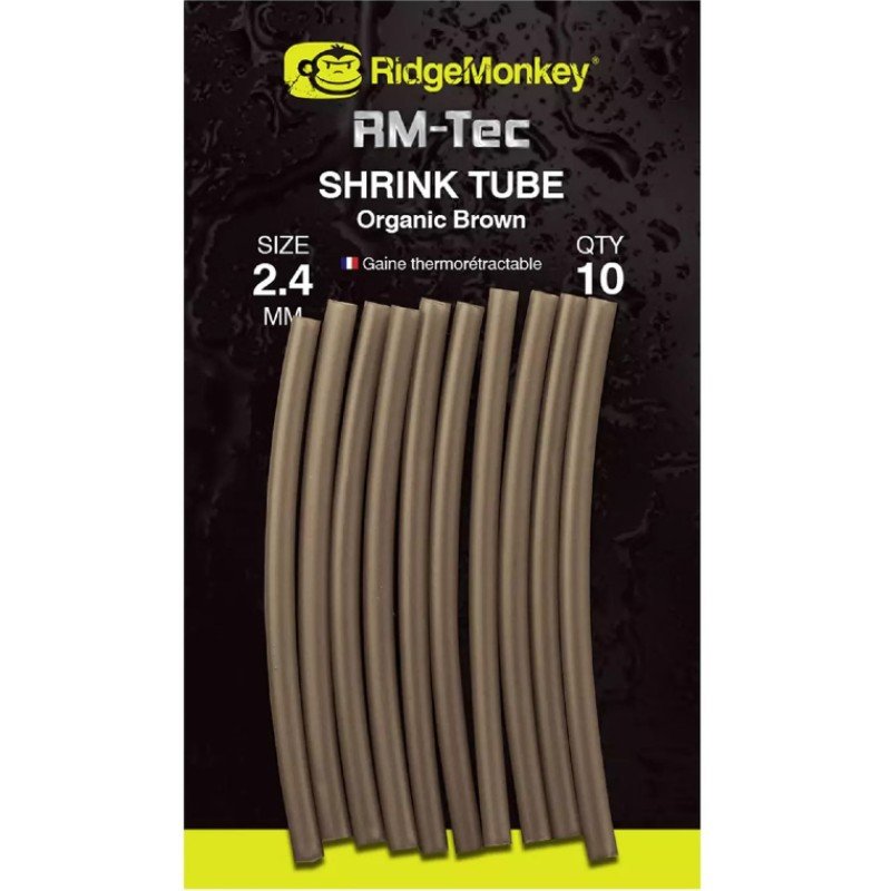 RidgeMonkey – RM-Tec Shrink Tube Organic Brown 2.4mm