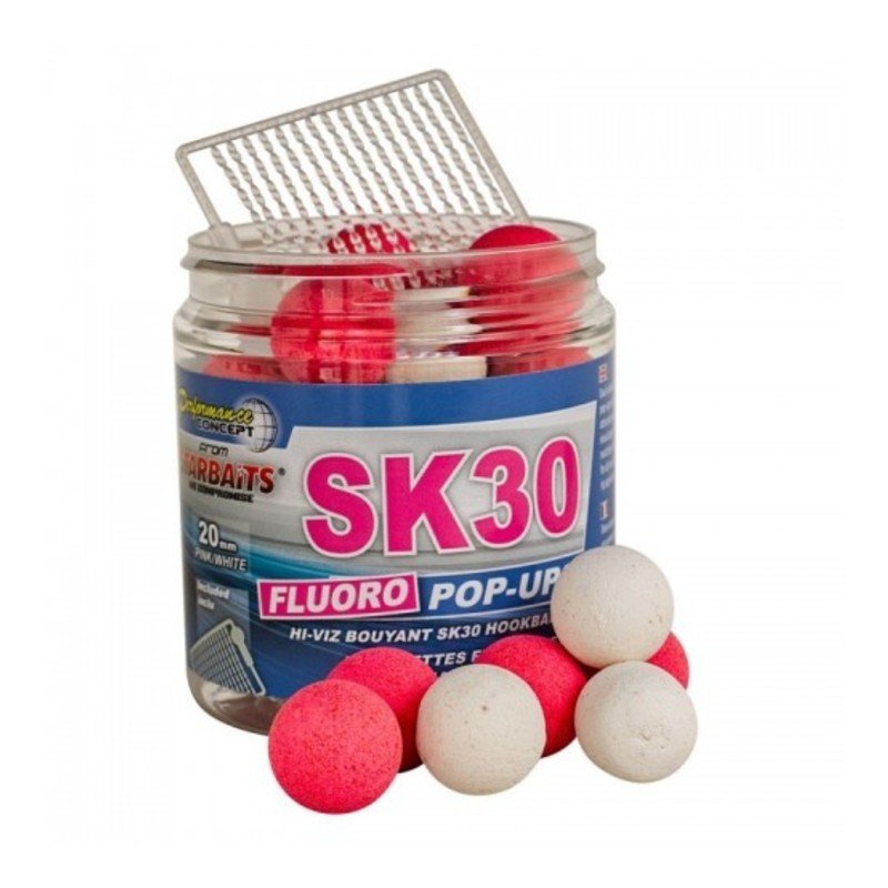Starbaits - SK30 Fluoro Pop Ups 14mm