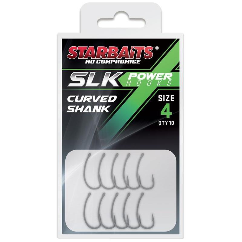 anzuelo starbaits power hook ptfe coated curved shank paquete de 10 z 1854 185492